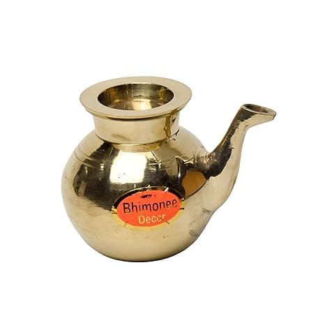 Brass Kalash with Sacred Water
